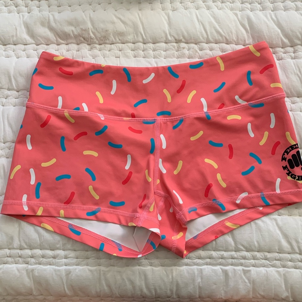 Feed me fight me donut shorts M